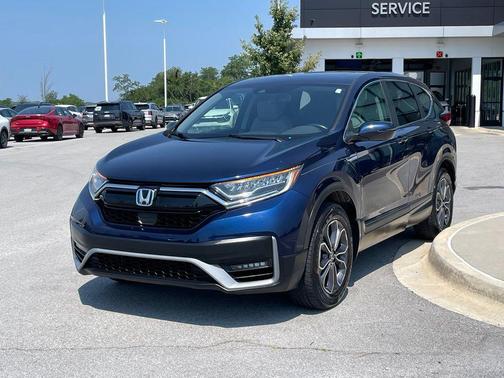 Obsidian Blue Pearl 2020 Honda CR-V Hybrid EX-L
