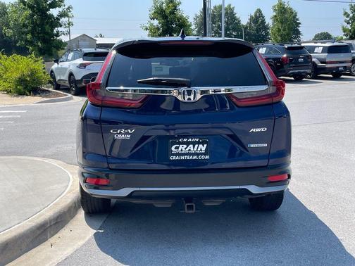 Obsidian Blue Pearl 2020 Honda CR-V Hybrid EX-L
