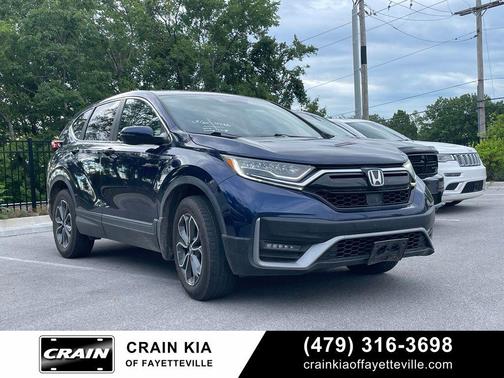 Obsidian Blue Pearl 2020 Honda CR-V Hybrid EX-L