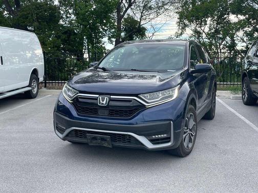 Obsidian Blue Pearl 2020 Honda CR-V Hybrid EX-L