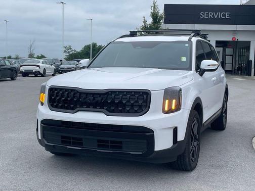 White Pearl 2025 Kia Telluride EX X-Line