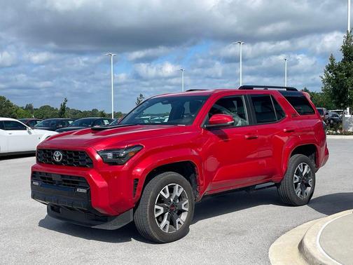 Red 2025 Toyota 4Runner TRD Sport