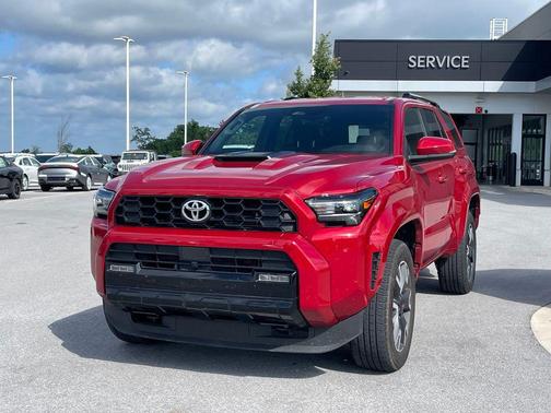 Red 2025 Toyota 4Runner TRD Sport