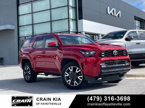 Red 2025 Toyota 4Runner TRD Sport