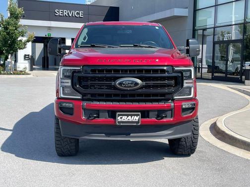 Red Metallic 2020 Ford F-250 Lariat