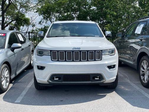 Bright White Clearcoat 2019 Jeep Grand Cherokee Overland