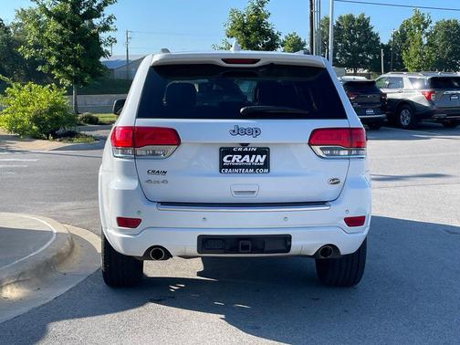 Bright White Clearcoat 2019 Jeep Grand Cherokee Overland