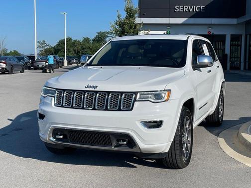 Bright White Clearcoat 2019 Jeep Grand Cherokee Overland