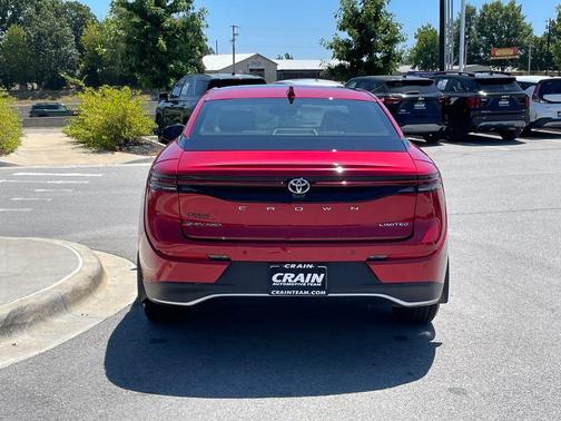 Red 2024 Toyota Crown Limited
