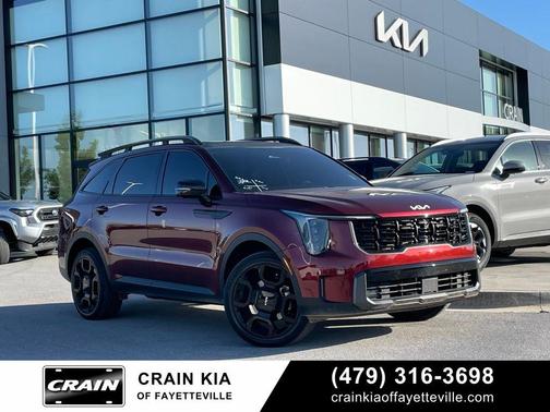 Red 2024 Kia Sorento SX