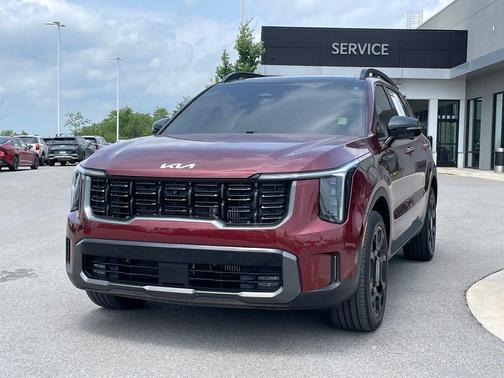 Red 2024 Kia Sorento SX