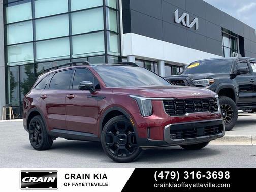 Red 2024 Kia Sorento SX