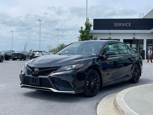 Midnight Black Metallic 2024 Toyota Camry XSE