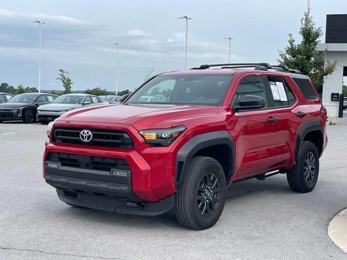Red 2025 Toyota 4Runner SR5