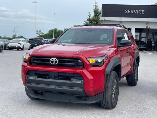 Red 2025 Toyota 4Runner SR5