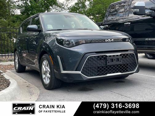 Gray 2023 Kia Soul LX