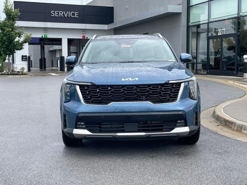 Mineral Blue 2026 Kia Sorento Hybrid EX