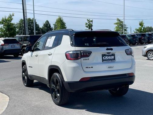 White Clearcoat 2018 Jeep Compass Latitude