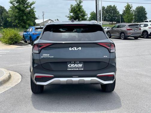 Gray 2025 Kia Sportage Hybrid EX