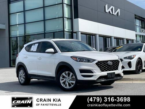 Cream White 2020 Hyundai TUCSON Value
