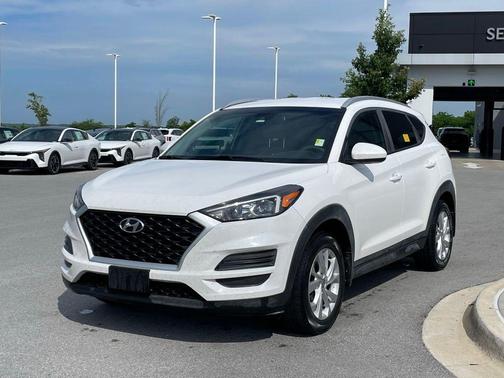Cream White 2020 Hyundai TUCSON Value