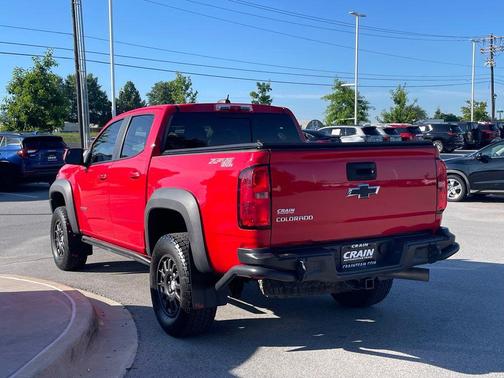 Red 2020 Chevrolet Colorado ZR2