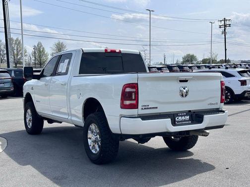 Bright White Clearcoat 2024 RAM 2500 Laramie Crew Cab 4x4 6'4' Box