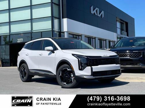 White Pearl 2026 Kia Sportage EX