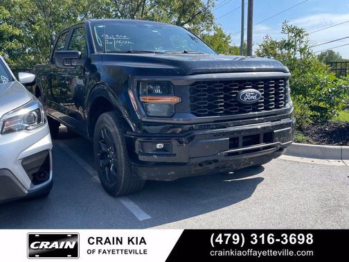 Black Metallic 2025 Ford F-150 STX
