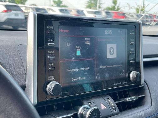 Midnight Black Metallic 2021 Toyota RAV4 Hybrid SE