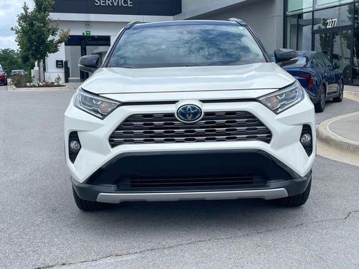 Midnight Black Metallic 2021 Toyota RAV4 Hybrid SE