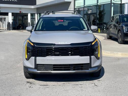 Gray 2026 Kia Sportage Hybrid EX