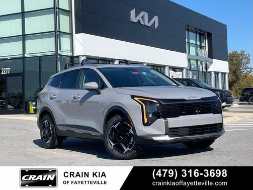 Gray 2026 Kia Sportage Hybrid EX