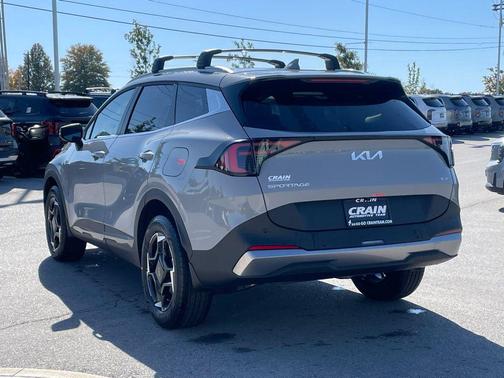 Gray 2026 Kia Sportage Hybrid EX