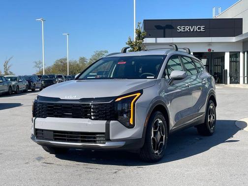 Gray 2026 Kia Sportage Hybrid EX