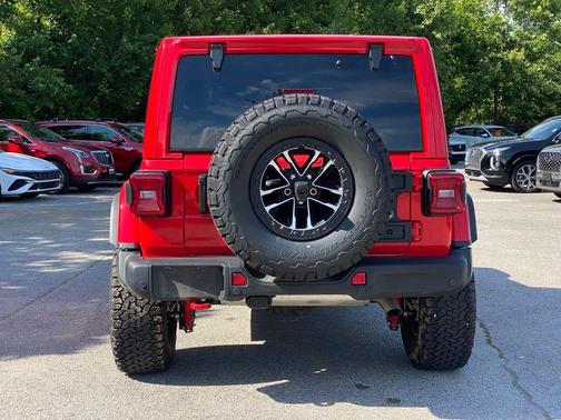 Firecracker Red Clearcoat 2025 Jeep Wrangler Rubicon