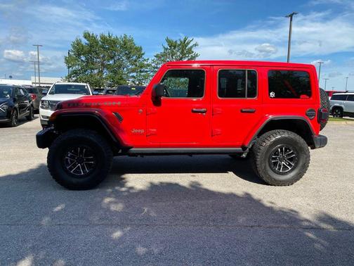 Firecracker Red Clearcoat 2025 Jeep Wrangler Rubicon