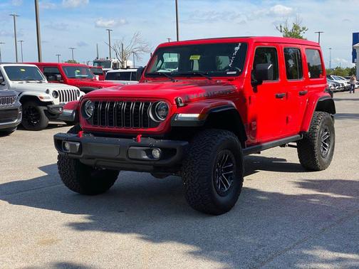 Firecracker Red Clearcoat 2025 Jeep Wrangler Rubicon