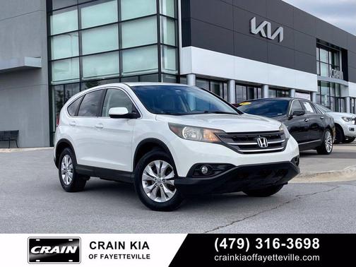 White 2014 Honda CR-V EX