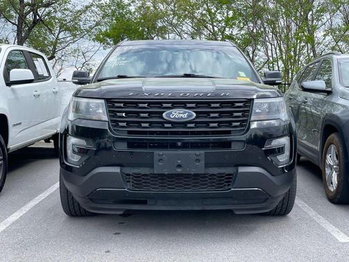 SHADOW BLACK 2017 Ford Explorer sport