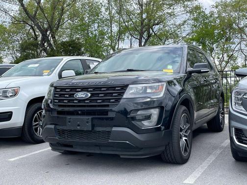 SHADOW BLACK 2017 Ford Explorer sport