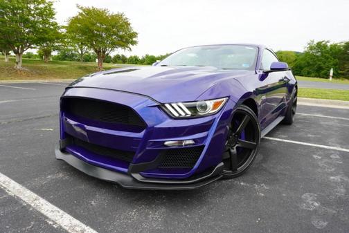 Blue 2016 Ford Mustang GT