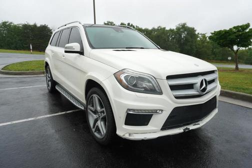 White 2013 Mercedes-Benz GL-Class GL 550 4MATIC