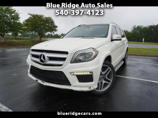 White 2013 Mercedes-Benz GL-Class GL 550 4MATIC