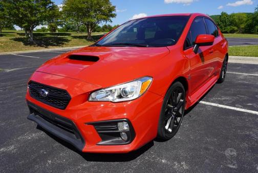 Pure Red 2021 Subaru WRX Premium