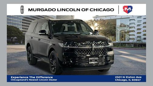 Infinite Black Metallic Clearcoat 2026 Lincoln Navigator Reserve