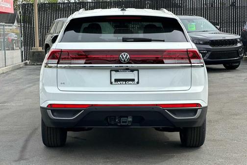 Pure White 2024 Volkswagen Atlas Cross Sport 2.0T SE w/Technology