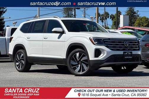 White Pearl 2026 Volkswagen Atlas 2.0T SEL