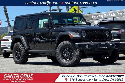 Black Clearcoat 2026 Jeep Wrangler Willys