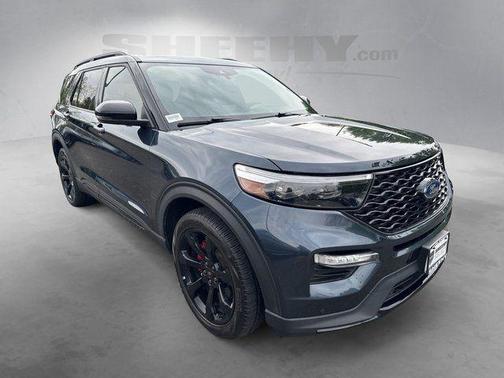 Blue Metallic 2024 Ford Explorer ST